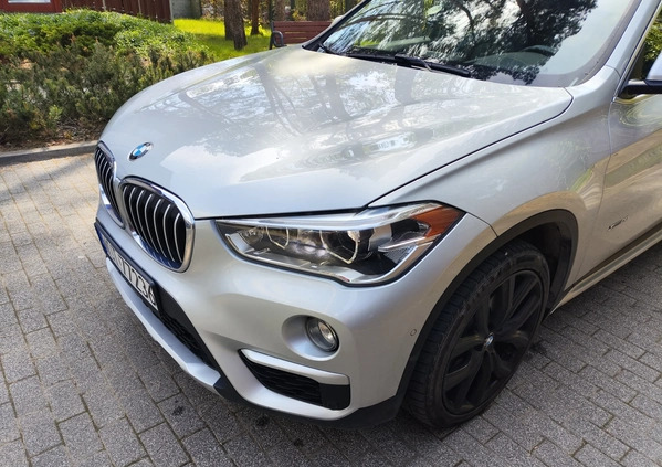BMW X1 cena 94999 przebieg: 75000, rok produkcji 2018 z Pasym małe 154